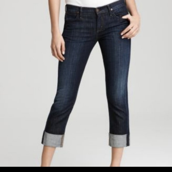 Citizens Of Humanity Dani Cropped Straight Leg Jeans Size 28 - Picture 3 of 15
